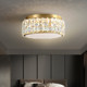 [Starry Sky]All-Copper Ceiling Lamp, Bedroom Lamp, New Style Lighting Fixture, Simple Modern Elegant Room Lamp, Light Luxury Crystal Lamp