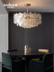[Snowflake] Post-Modern Chandelier, Living Room and Bedroom Lamp, Light Luxury Crystal Lamp, Nordic Designer Creative Dining Room Lighting