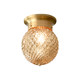All-Copper American-Style Ceiling Light for Entryway, Hallway, Corridor, Balcony, Ceiling Lighting, Simple, Creative, and Unique 1225
