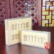 High-end birds nest plastic box gift box packaging birds nest card slot fixed packaging box gift box wholesale customization