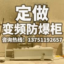 Inverter explosion-proof control cabinet Explosion-proof distribution cabinet Lighting electric box Vertical explosion-proof starter cabinet custom factory direct sales
