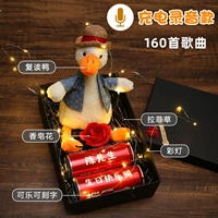 [Black Gift Box Set] Обновите модель зарядки записи, чтобы повторно читать Duck & 160 Songs