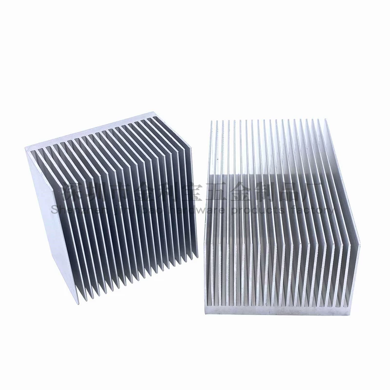 Tản nhiệt nhôm 60*60*39MM loại lược dày đặc răng tản nhiệt khuếch đại công suất hiệu quả bo mạch chủ điện tử nhôm tản nhiệt may tan nhiet laptop