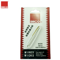 Aikou IMCO lighter accessories high quality cotton core with threading needle 1 pack universal cotton core for lighters