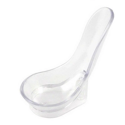 Аксессуары для дыма ложки -тип пластиковой трубной стойки одноразовая стойка с вертикальной трубной стойкой Прозрачная ложка пластиковая стойка для однократного ковша