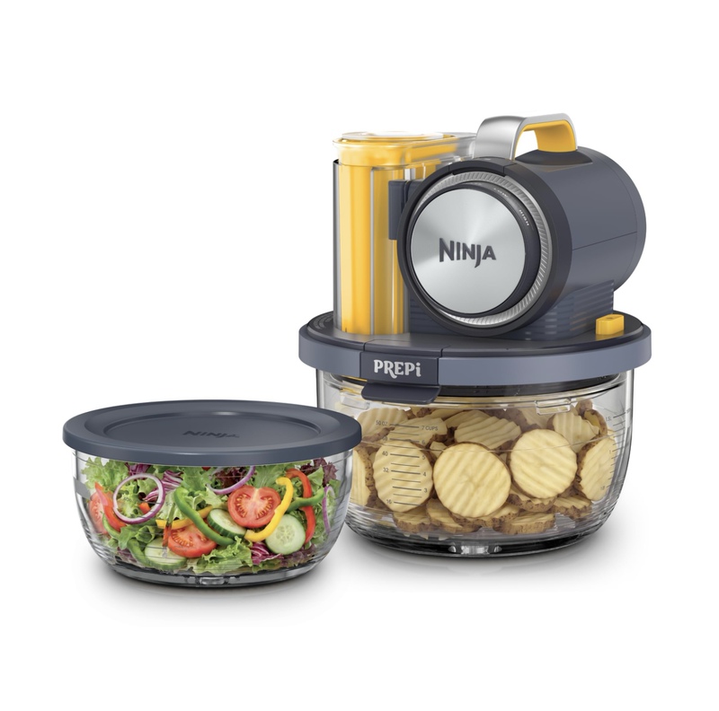 Ninja Prepi Small Food Processor for Dicing/Shredding/Pureeing/Slicing/Shredding/Wave-Cutting