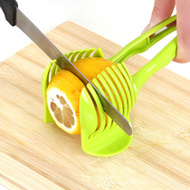 Household fruit slicing rack multifunctional Potato Chip Cutter manual lemon slicer clip round slicer
