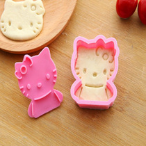 Childrens kindergarten baking mold 3D three-dimensional biscuit mold cute cartoon shape biscuit mold plasticine