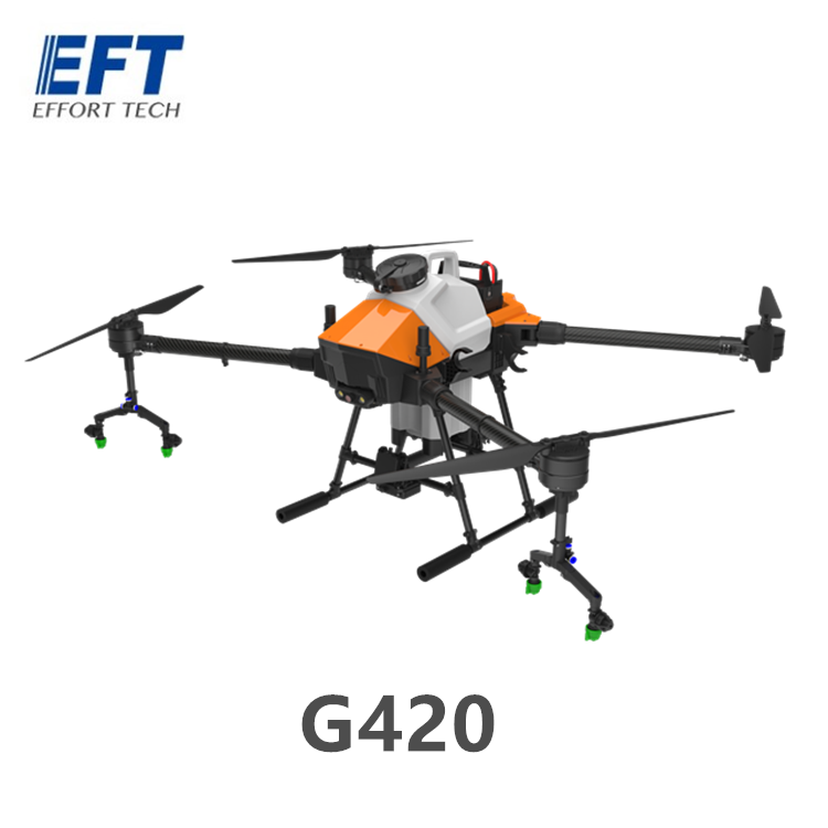 EFT G420 农业打药飞机 载重20公斤药水 植保机 极翼K++ V2飞控