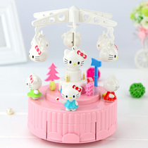 Music Box Music Box Crystal Ball Carousel diy Dance Ballet Girl Princess Birthday Childrens Day Gift