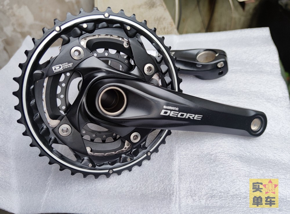 SHIIMANO M610 large fluted disc climbing car integrated large fluted disc triple disc DEORE 42-32-24T