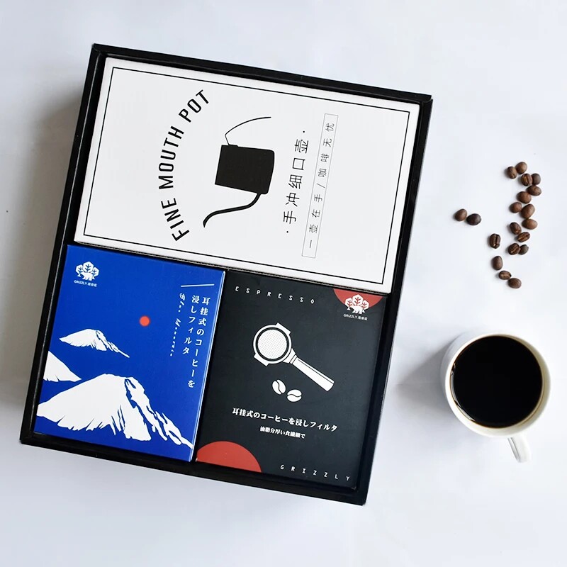 Delivery Pot Song Wise RICH BLUE HILLS EAR HUNG COFFEE COMBINED PURE BLACK NOW MILL COFFEE POWDER INTENSE AROMA REFRESHING