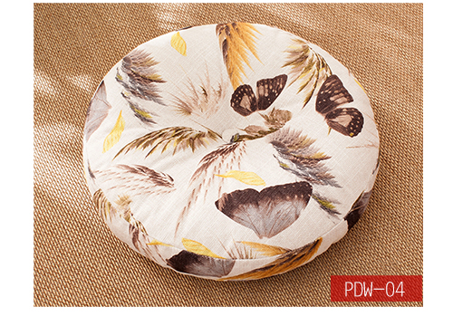 Vải phòng khách sàn đệm cửa sổ và dày tròn futon đệm ghế tatami mat sàn nhà lười biếng - Ghế đệm / đệm Sofa nệm ngồi ghế gỗ