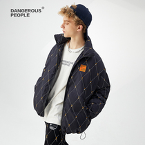 Dangerouspeople Xue Zhuqian Dsp full of printed paper bag Man down clothes to warm men and womens autumn and winter coat