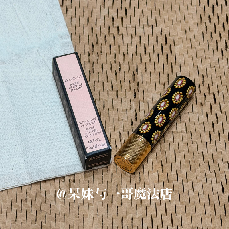 [in Stock] Gucci Gucci Floral Shimmering Thin Tube Lipstick 113, 214, 308