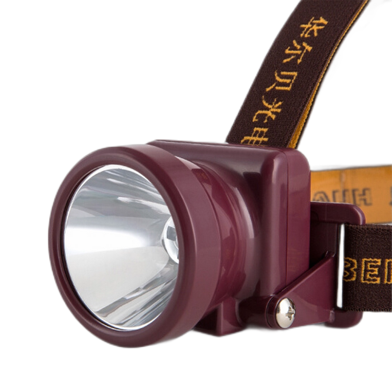 Huaerbei HB9003 tapping lamp glare headlight led original design super bright head-mounted rechargeable headlight