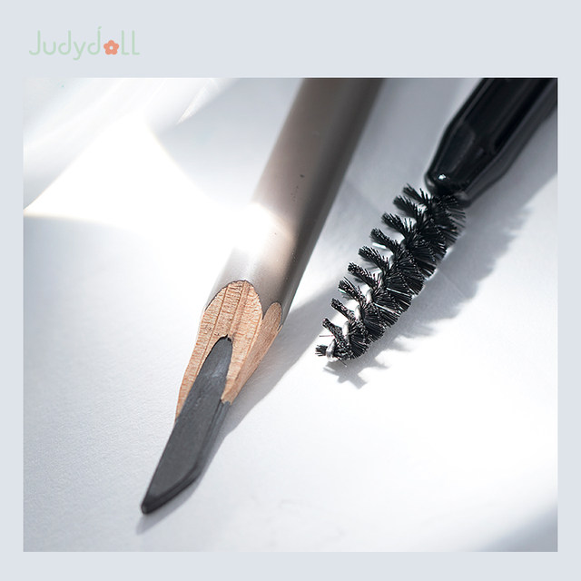 Juduo orange chopper eyebrow pencil sharpening pen waterproof ທົນທານຕໍ່ຍາວບໍ່ເສື່ອມສະພາບແມ່ຍິງທໍາມະຊາດ eyebrow powder ສີຂີ້ເຖົ່າສີນ້ໍາຂອງແທ້