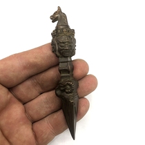 Antiques miscellaneous collections antique horse head and magic pestle crafts and ornaments