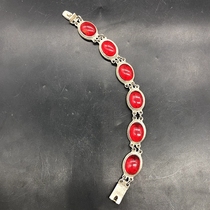 Antiques and miscellaneous collections ruby ​​bracelets made in the Qianlong period of the Qing Dynasty special price