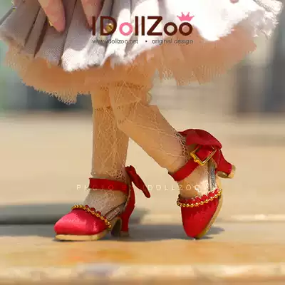OB11 baby shoes ●Olivia satin high heels● MidBlythe MidBlythe pig spot