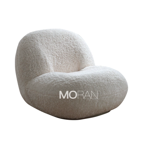 陌染 Ягненка мех сингл диван стул Pacha облачный стул ленивый диван -стул кремовый тихий ветер Сидней кресло