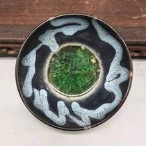 Song Jizhou Kiln black glaze agate bowl Antique porcelain Jingdezhen ornaments antique vintage household collectibles