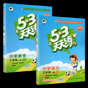 2020新版53天天练三年级上册语数