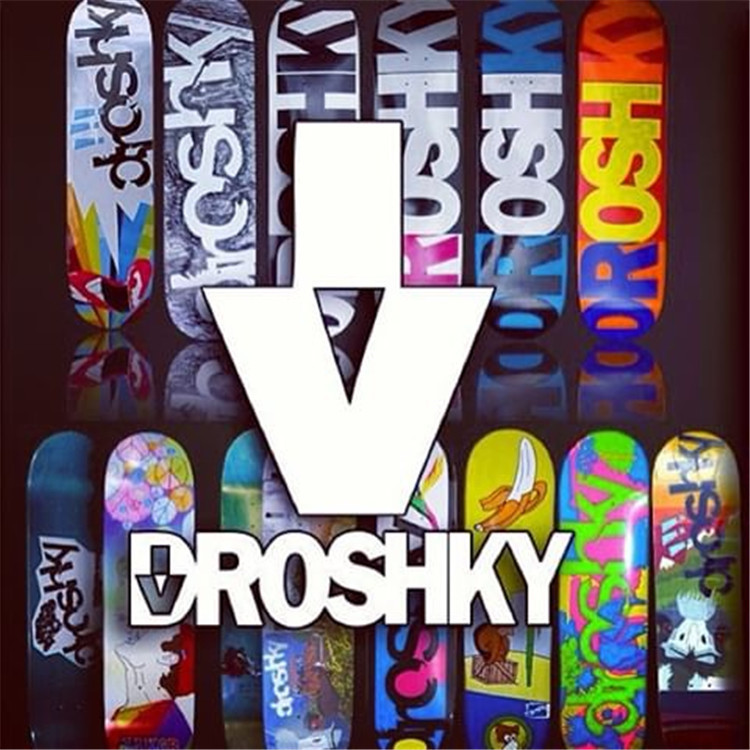 DROSHKY chuyên nghiệp ván trượt ván nhập khẩu cửa hàng ván trượt cơ bản - Trượt băng / Trượt / Thể thao mạo hiểm nón fornix