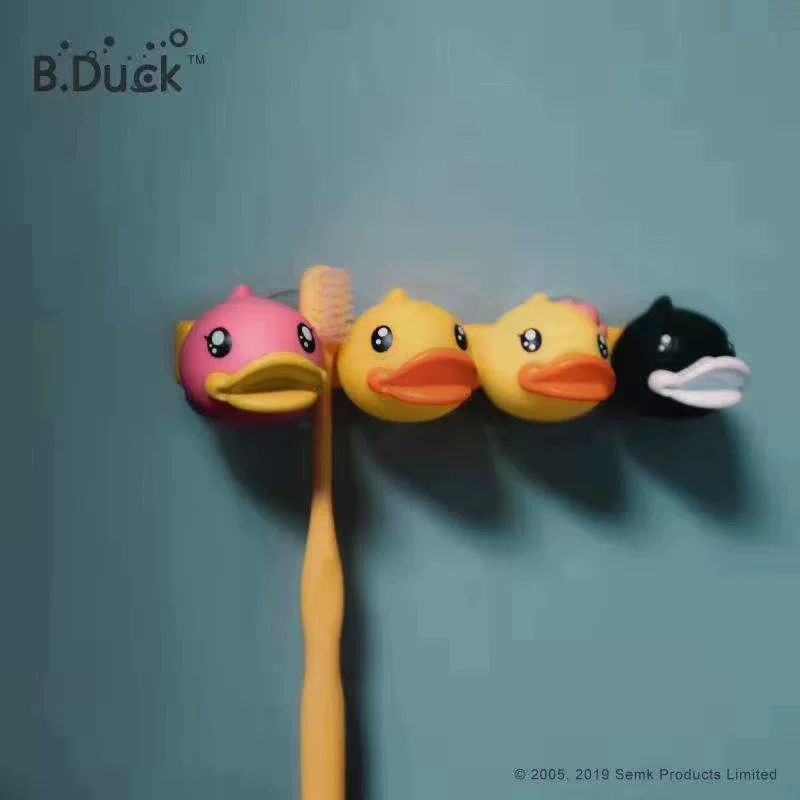 B.Duck, toothbrush, cute creative pendant, storage system