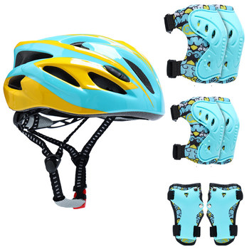 Thickened children's roller skating protective helmet