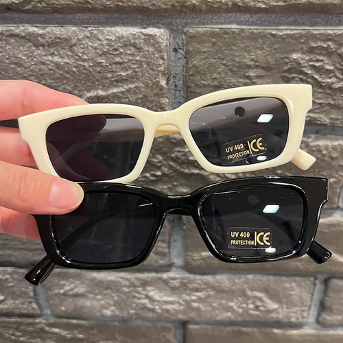 Брендовые детские ретро прямоугольные солнцезащитные очки для мальчиков в стиле хип-хоп