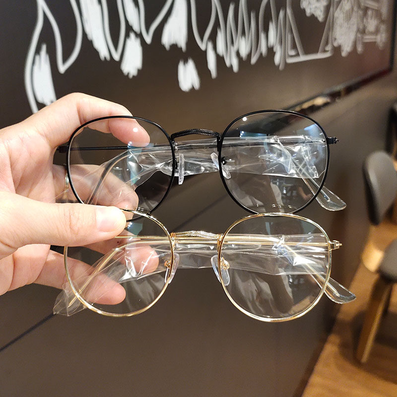 Children's flat mirror children recessed styling glasses baby photo decorated frames male girl 100 hitch retro glasses-Taobao