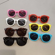 ins Korean children sunglasses Net red baby sunglasses for men and women White UV glasses sun glasses