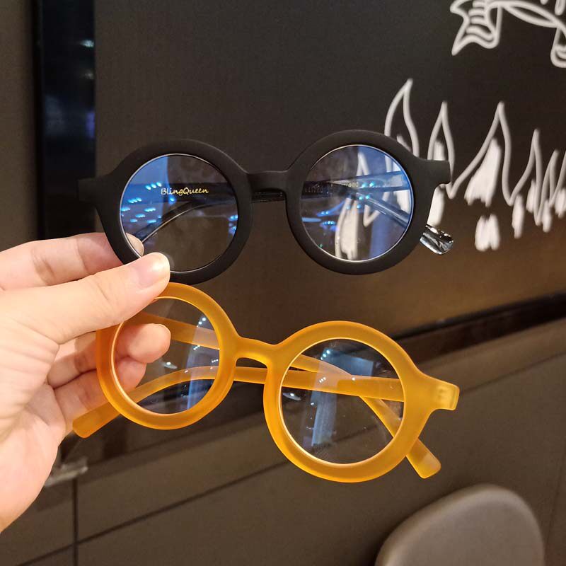 Children's flat-glasses baby anti-blue glasses baby radiation-proof glasses for boys and girls mobile television goggles