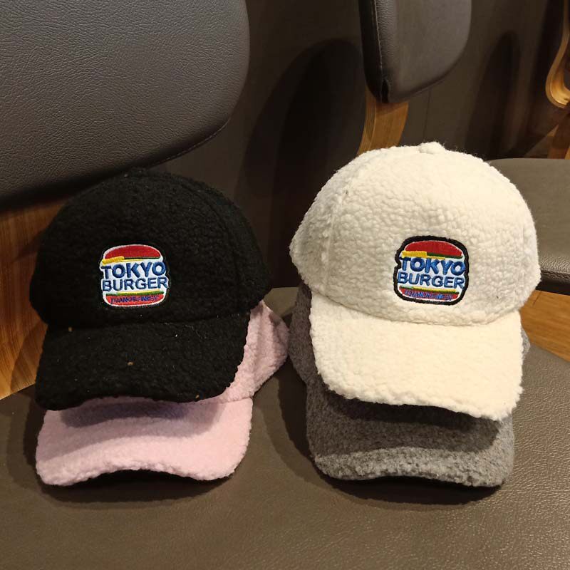 Autumn winter Children's hat men and women Warmth Goat clothing Duck Tongue Cap Winter 2-3-4-year-old baby 100 hitch baseball cap