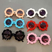 Summer ins children sun glasses cute flowers sunglasses for men and women baby sunflowers sunflowers sunglasses sunglasses