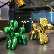 Creative multicolored electroplating Balloon Dog Pendulum Pieces Living Room Wine Cabinet Home Decoration minimalist Hyun Guan Shop Windows Desktop Furnishing