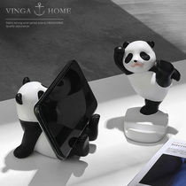 Creative Cute Panda Mobile Phone Bracket Sloth Ipad Tablet Base Desktop Swing Piece Send Friend Girl Little Presents