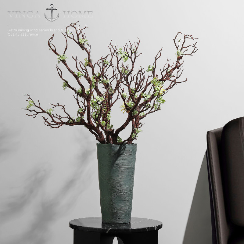 vingahome Nordic Wind emulated withered branches Swaying Pieces Green Plant Living-room Table Furnishing Decorations