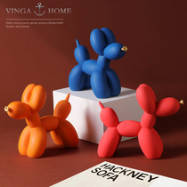 Creative modern simple living room TV cabinet porch wine cabinet office desktop balloon dog ornaments home decorations