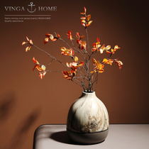 vingahome emulation plant autumn leaves swaying pieces Leaves Branches Creative Living Room Vases Flower Arrangement Home Decoration