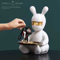 Creative home porch living room with key storage ornaments door home decoration housewarming new home birthday gift