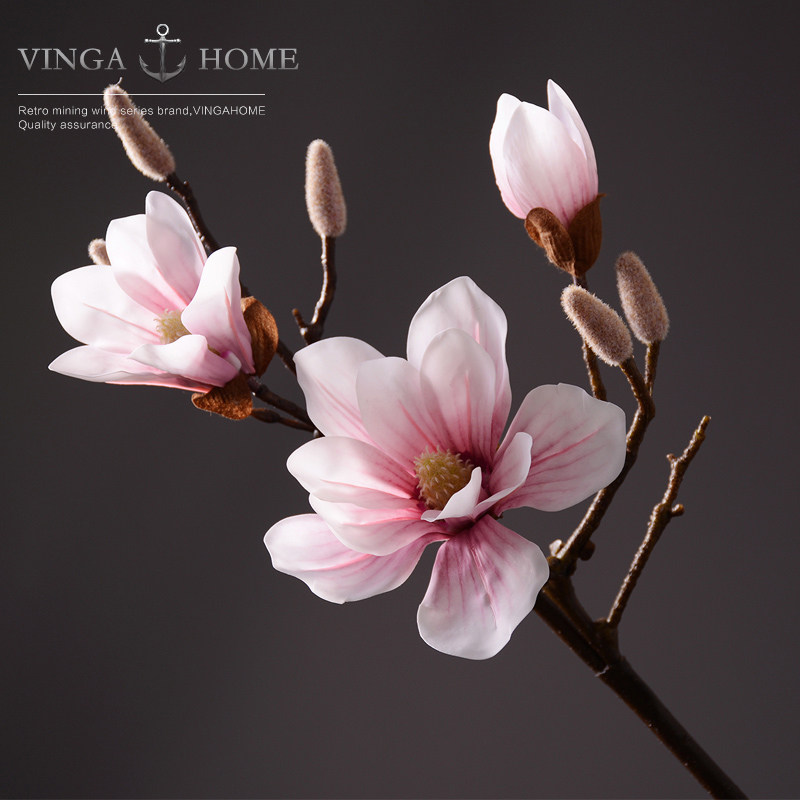 Home Residence Ornament High Emulation Flower Decoration Jade Land Vases Living Room Table Tea Table Tea Table Tea Vase Overall Floral Furnishing