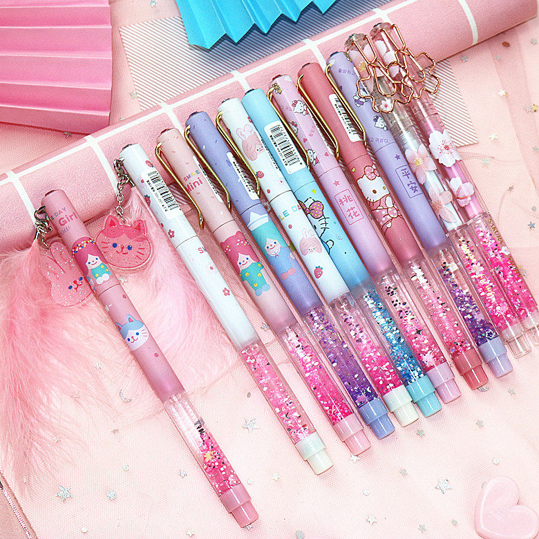 Netred jitter pen fairy magic bar crystal flow liquid creativity little fairy just pen cute ink bag pen