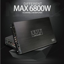 WD628 power amplifier car audio modified four-way power amplifier 4-channel high-power amplifier audiophile grade