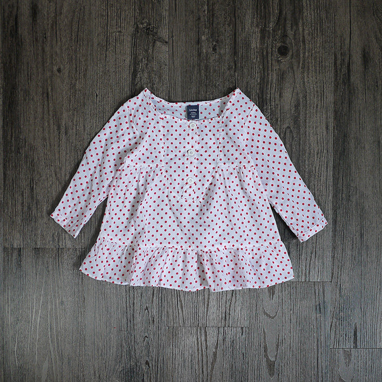 Chemise fille à manche longue - Ref 2087215 Image 6