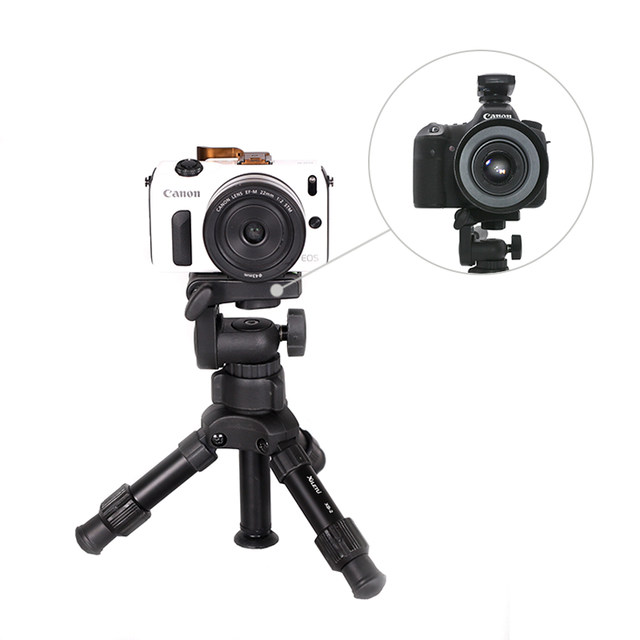 Xiletu Mini Tripod SLR Cloud Head Photography Portable Mobile Phone Selfie Tripod Desktop Micro Single Bracket