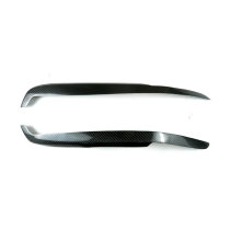 Suitable for Mitsubishi EVO3 generation carbon fiber headlight eyebrows carbon fiber headlight decorative strips modified headlight eyebrows