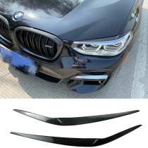 Suitable for 18-21 BMW BWM X3 G01 X3M carbon fiber modification special headlight stickers