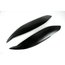 Suitable for Honda 99-00 Civic EK9 black resin modified headlight eyebrow decorative patch